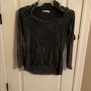 Lightweight hooded shirt